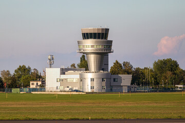 Poznan Ławica Airfield Control Tower © Maciej Duczynski