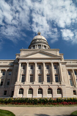 Obraz premium Kentucky state capitol building in Frankfort, Kentucky