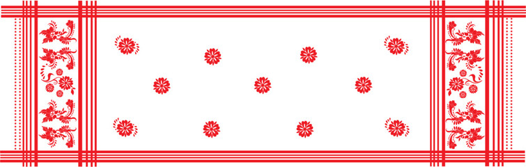 Assamese Traditional Bihu Gamosa