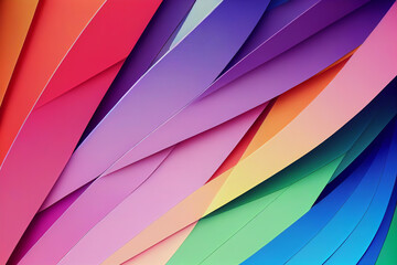 Beautiful colorful wallpaper illustration art Generative AI Content by Midjourney