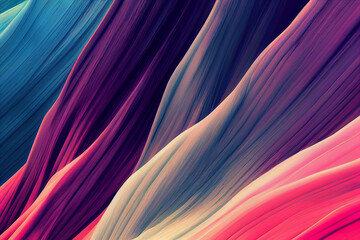 Beautiful colorful wallpaper illustration art Generative AI Content by Midjourney