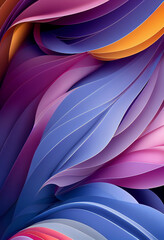 Beautiful colorful wallpaper illustration art Generative AI Content by Midjourney