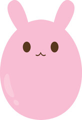 うさぎ型イースターエッグのアイコン