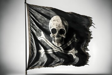 pirate flag, Generative AI