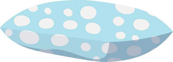 Decorative pillow flat icon Polka Dot design Bedroom decor