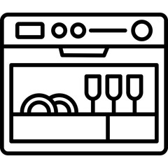 Dishwasher Icon