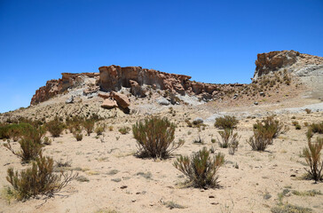 Typical landscape of North West Argentina