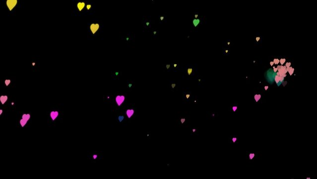 Various shapes and colorful firecracker fireworks