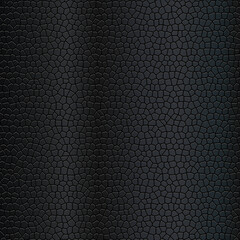 Texture of natural high quality black leather. Close up. Luxury design for clothes, bags, wallets, belts, furniture. 