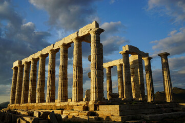 Poseidontempel Attika Griechenland