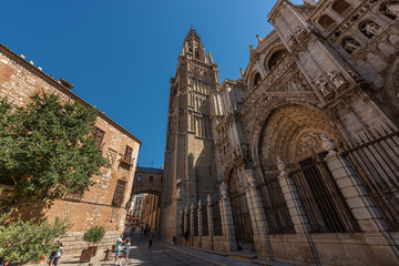 Fototapeta na wymiar Toledo España Catedral