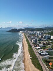 Fototapeta na wymiar Aerial photos of Brazilian beaches