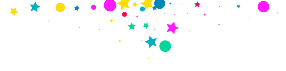 Color Round Top Vector White Panoramic