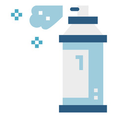 spray paint flat icon style