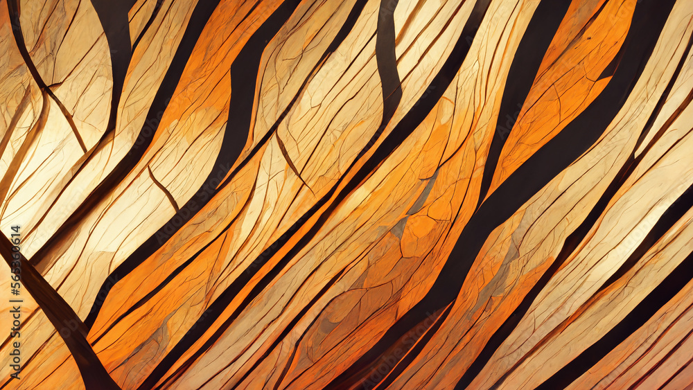 Poster Simple background made of tortoise shell illustration Generative AI Content by Midjourney