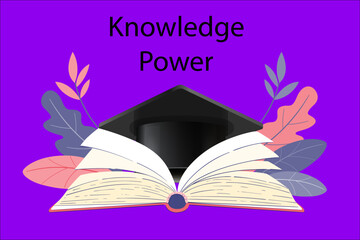 open book with light