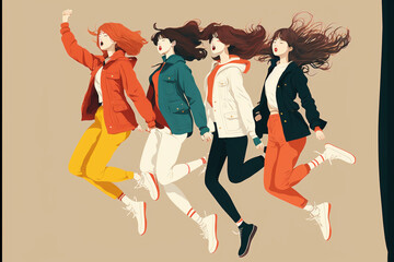 girls in the city