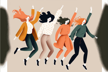 drawing of women