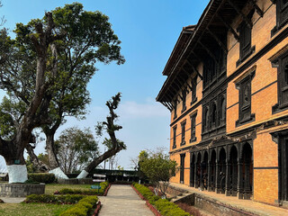 Fototapeta na wymiar Gorkha Museum in Gorkha, Nepal