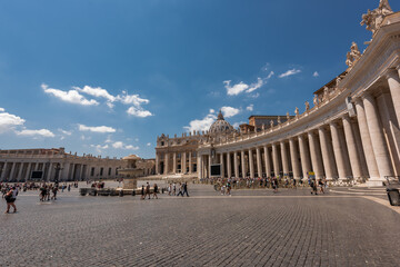 Fototapeta na wymiar Vaticano Roma Italia