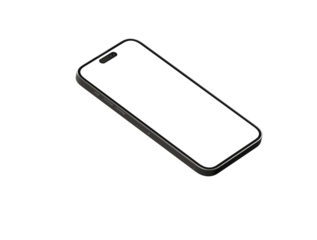 Mock up of smartphone - 3d rendering - mockup
