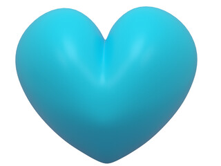 3D love shape for design decoration