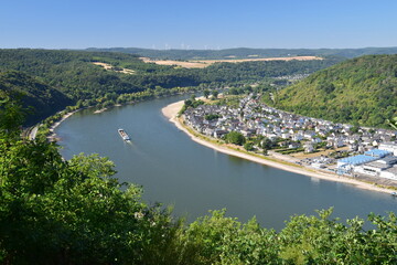 Méandre du Rhin, vu depuis le Burgenblick © Alexis BORG