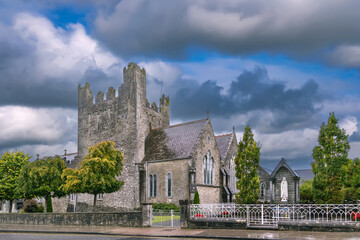 Fototapeta na wymiar Holy Trinity Abbey Church in Adare, Ireland