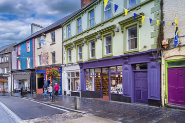 Fototapeta na wymiar Street in Ennis, Ireland