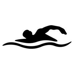 Swimming man, Swimming Logo,Swimming Silhouette 
