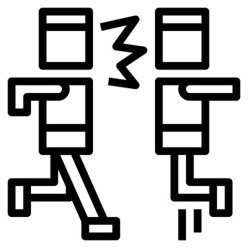 Mosh Line Icon Style