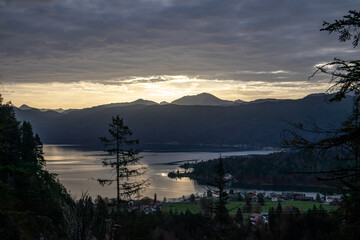 morgens am walchensee