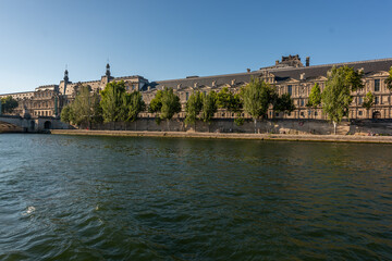 Naklejka premium Rio Sena, Paris, Francia