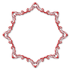 frames in vintage style with elements of ornament, art, pattern, background, texture