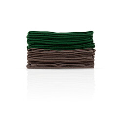 Fototapeta premium pile of clothes with cut out isolated on background transparent