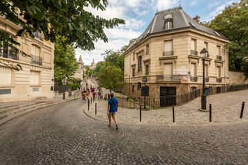 Calles de Montmartre, Paris