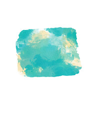 watercolor textbox abstract 