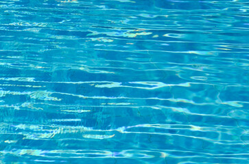 sunny reflections on swimming pool