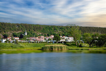 View of a small community in Sweden.
