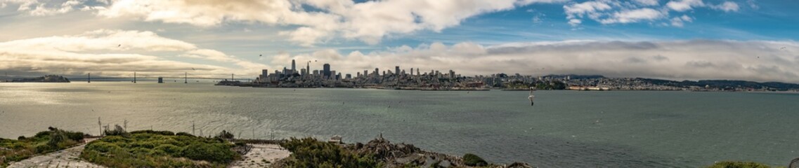 San Francisco view from Alcatraz