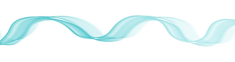 Smooth curve wave line gradient blue pastel