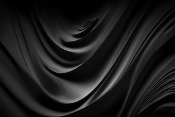 texture Black textures wallpaper. Abstract 4k background silk, smooth, waves pattern. Modern clean minimal backdrop design. Black and white high definition.  texture hd ultra definition