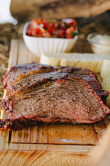 grilled fish with vegetables