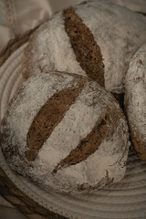 loaf of bread with sesame