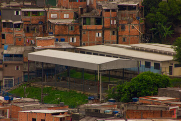 Favela sao paulo Brazil