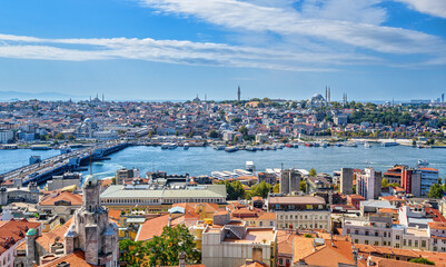 Obraz premium Panorama of Istanbul