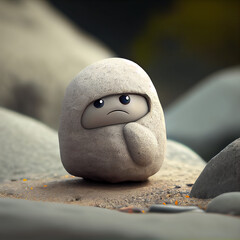 Cute Stone Characters