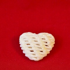 Beautiful heart - symbol of love. Concept for Valentine's Day. February 14 is the day of all lovers.