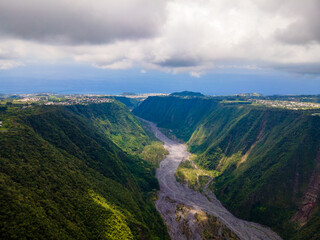 Saint-Joseph, Reunion Island - Ramparts River - obrazy, fototapety, plakaty