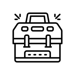 toolbox icon for your website, mobile, presentation, and logo design.